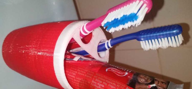 3d printed toothbrush holder