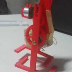 Ultrasound controlled 3D walking robot